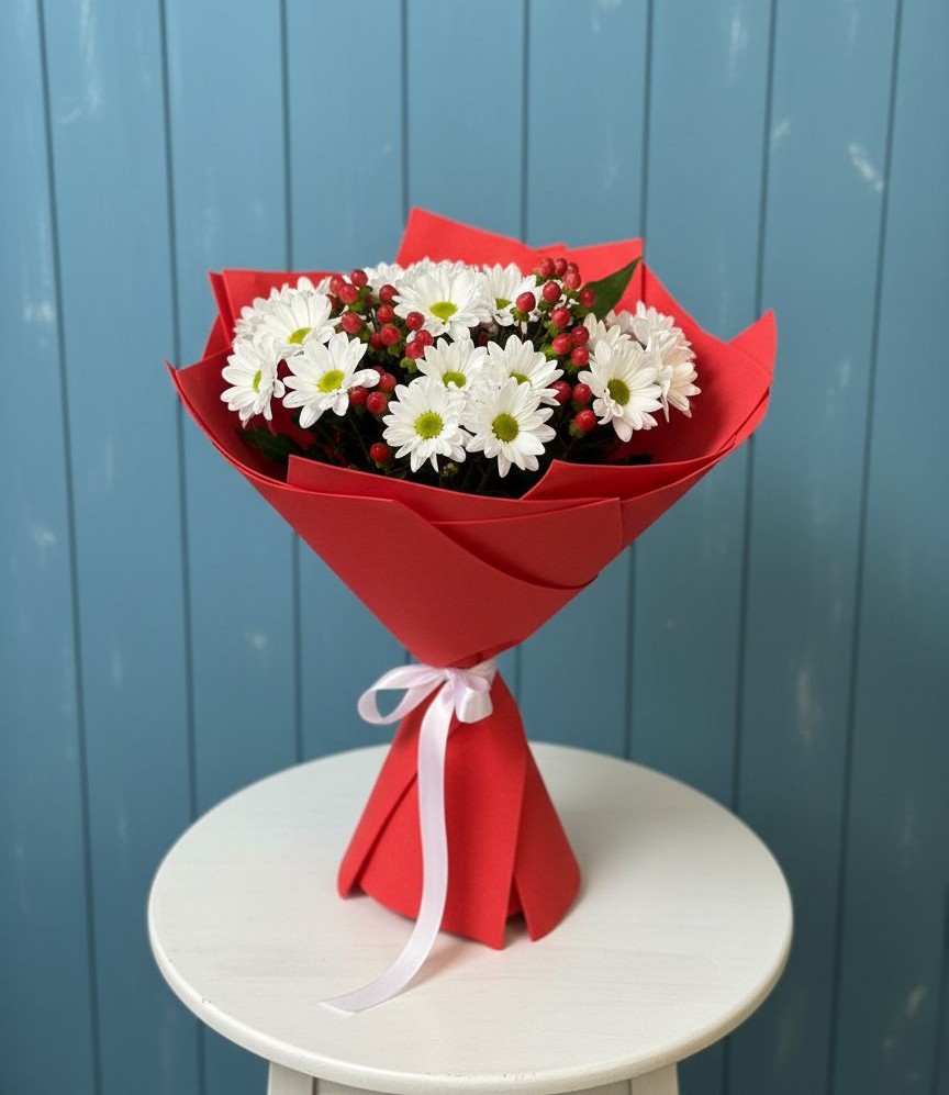 Букет цветов из: Хризантемы в Оршанке