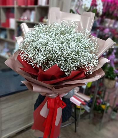 Букет цветов из: Гипсофила в Оршанке