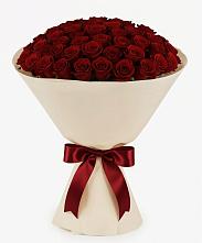 Букет 101 Бордовая роза Блэк Бакарра в Оршанке
