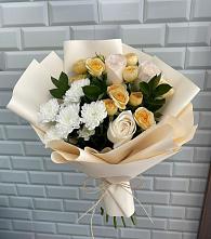 Букет цветов из:  Розы и Хризантемы в Оршанке