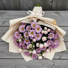 Букет цветов из:  Розы и Хризантемы #REPLACE_PRED# Оршанке