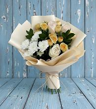 Букет цветов из:  Розы и Хризантемы в Оршанке