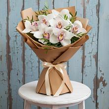 Букет цветов из:  Орхидеи и Розы в Оршанке